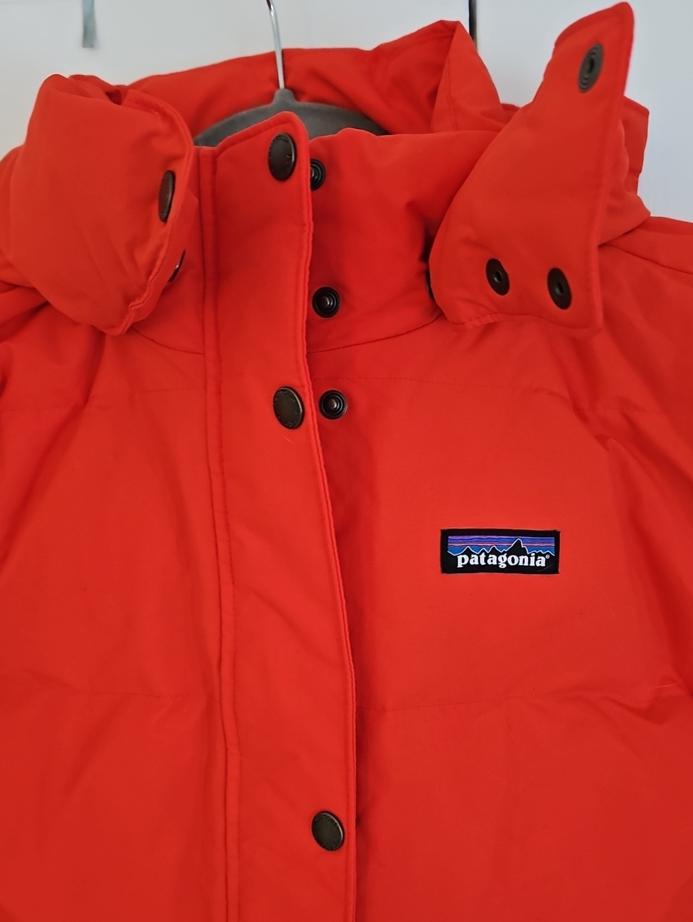 Patagonia Womens Downdrift Jacket Sizzle Red Small - Picture 4 of 8